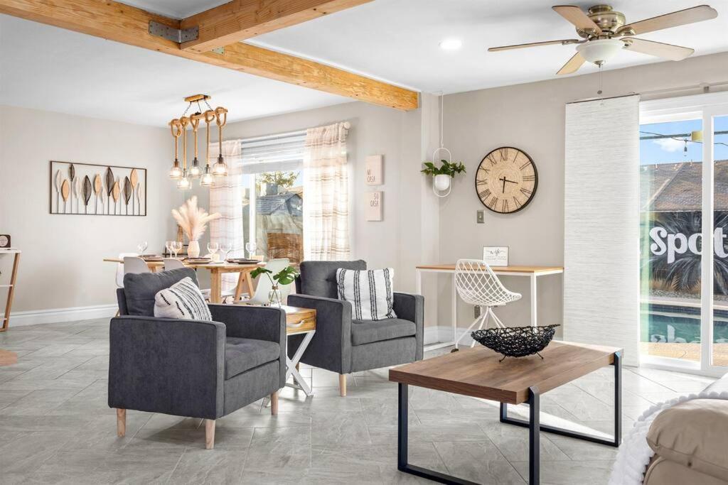 Modern Tempe Home With Heated Pool, Asu Bagian luar foto