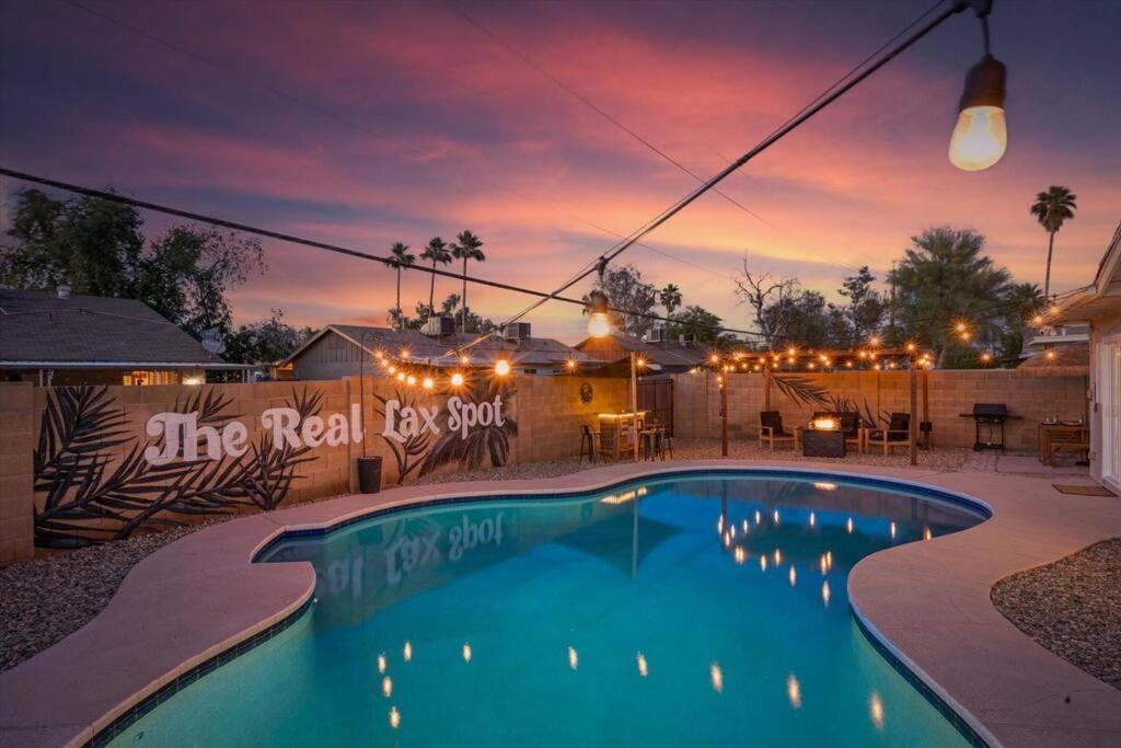 Modern Tempe Home With Heated Pool, Asu Bagian luar foto
