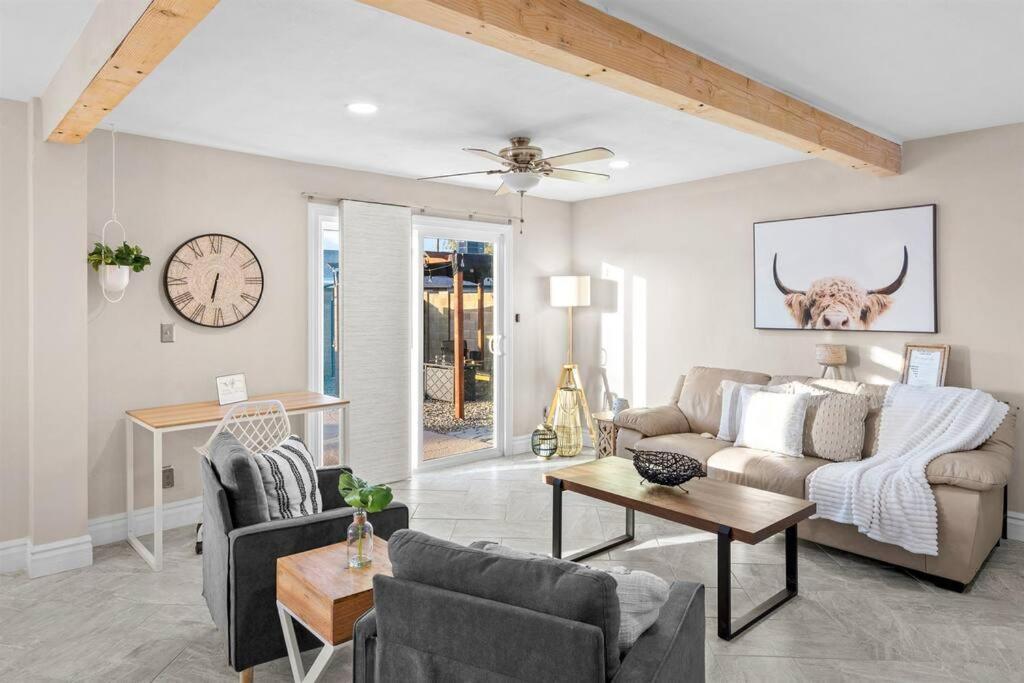 Modern Tempe Home With Heated Pool, Asu Bagian luar foto