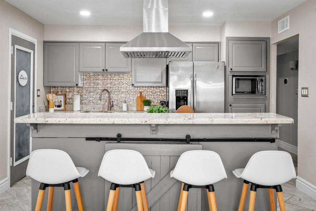 Modern Tempe Home With Heated Pool, Asu Bagian luar foto