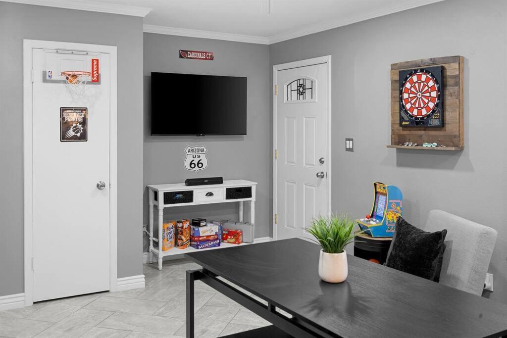 Modern Tempe Home With Heated Pool, Asu Bagian luar foto